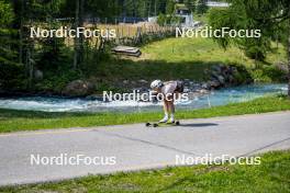 17.07.2024, Martell, Italy (ITA): Hanna Auchentaller (ITA) - Biathlon summer training, Martell (ITA). www.nordicfocus.com. © Barbieri/NordicFocus. Every downloaded picture is fee-liable.