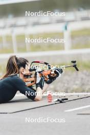 19.05.2024, Forni Avoltri, Italy (ITA): Lisa Vittozzi (ITA) - Biathlon summer training, Forni Avoltri (ITA). www.nordicfocus.com. © Del Fabbro/NordicFocus. Every downloaded picture is fee-liable.