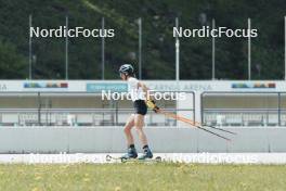 19.05.2024, Forni Avoltri, Italy (ITA): Lisa Vittozzi (ITA) - Biathlon summer training, Forni Avoltri (ITA). www.nordicfocus.com. © Del Fabbro/NordicFocus. Every downloaded picture is fee-liable.