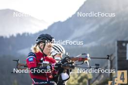 21.10.2024, Lavaze, Italy (ITA): Juni Arnekleiv (NOR) - Biathlon summer training, Lavaze (ITA). www.nordicfocus.com. © Vanzetta/NordicFocus. Every downloaded picture is fee-liable.