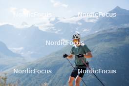 28.08.2024, Bessans, France (FRA): Eric Perrot - Biathlon summer training, Bessans (FRA). www.nordicfocus.com. © Authamayou/NordicFocus. Every downloaded picture is fee-liable.