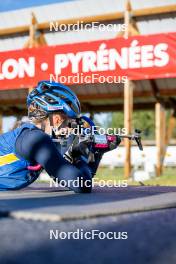 05.09.2024, Font-Romeu, France (FRA): Sara Andersson (SWE) - Biathlon summer training, Font-Romeu (FRA). www.nordicfocus.com. © Authamayou/NordicFocus. Every downloaded picture is fee-liable.