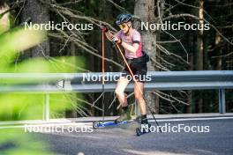 06.08.2024, Lavaze, Italy (ITA): Anna Juppe (AUT) - Biathlon summer training, Lavaze (ITA). www.nordicfocus.com. © Barbieri/NordicFocus. Every downloaded picture is fee-liable.