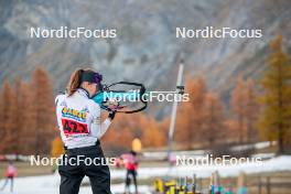 09.11.2024, Bessans, France (FRA): Voldiya Galmace-Paulin (FRA) - Biathlon summer training, Bessans (FRA). www.nordicfocus.com. © Authamayou/NordicFocus. Every downloaded picture is fee-liable.