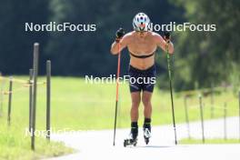 18.07.2024, Lenzerheide, Switzerland (SUI): Vaclav Cervenka (USA) - Biathlon summer training, Lenzerheide (SUI). www.nordicfocus.com. © Manzoni/NordicFocus. Every downloaded picture is fee-liable.