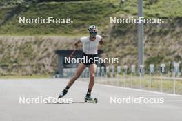 19.05.2024, Forni Avoltri, Italy (ITA): Lisa Vittozzi (ITA) - Biathlon summer training, Forni Avoltri (ITA). www.nordicfocus.com. © Del Fabbro/NordicFocus. Every downloaded picture is fee-liable.