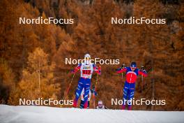 09.11.2024, Bessans, France (FRA): Valentin Lejeune (FRA) - Biathlon summer training, Bessans (FRA). www.nordicfocus.com. © Authamayou/NordicFocus. Every downloaded picture is fee-liable.