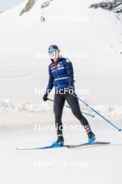 18.06.2024, Tignes, France (FRA): Sophie Chauveau (FRA) - Biathlon summer training, Tignes (FRA). www.nordicfocus.com. © Authamayou/NordicFocus. Every downloaded picture is fee-liable.