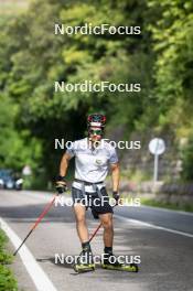 20.06.2024, Lavaze, Italy (ITA): Patrick Braunhofer (ITA) - Biathlon summer training, Lavaze (ITA). www.nordicfocus.com. © Vanzetta/NordicFocus. Every downloaded picture is fee-liable.