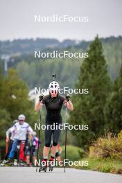 20.09.2024, Font-Romeu, France (FRA): Eve Bouvard (BEL) - Biathlon summer training, Font-Romeu (FRA). www.nordicfocus.com. © Authamayou/NordicFocus. Every downloaded picture is fee-liable.