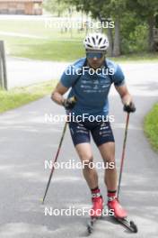 18.06.2024, Correncon-en-Vercors, France (FRA): Emilien Jacquelin (FRA) - Biathlon summer training, Correncon-en-Vercors (FRA). www.nordicfocus.com. © Joly/NordicFocus. Every downloaded picture is fee-liable.