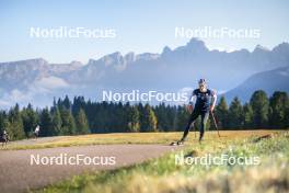 22.10.2024, Lavaze, Italy (ITA): Maren Hjelmeset Kirkeeide (NOR) - Biathlon summer training, Lavaze (ITA). www.nordicfocus.com. © Vanzetta/NordicFocus. Every downloaded picture is fee-liable.