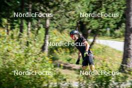 17.08.2024, Font-Romeu, France (FRA): Lionel Jouannaud (FRA) - Biathlon summer training, Font-Romeu (FRA). www.nordicfocus.com. © Authamayou/NordicFocus. Every downloaded picture is fee-liable.