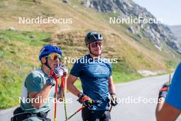 28.08.2024, Bessans, France (FRA): Emilien Jacquelin (FRA) - Biathlon summer training, Bessans (FRA). www.nordicfocus.com. © Authamayou/NordicFocus. Every downloaded picture is fee-liable.