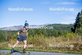 05.09.2024, Font-Romeu, France (FRA): Malte Stefansson (SWE) - Biathlon summer training, Font-Romeu (FRA). www.nordicfocus.com. © Authamayou/NordicFocus. Every downloaded picture is fee-liable.