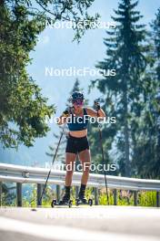 06.08.2024, Lavaze, Italy (ITA): Dunja Zdouc (AUT) - Biathlon summer training, Lavaze (ITA). www.nordicfocus.com. © Barbieri/NordicFocus. Every downloaded picture is fee-liable.