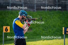 06.06.2024, Lavaze, Italy (ITA): Emil Nykvist (SWE) - Biathlon summer training, Lavaze (ITA). www.nordicfocus.com. © Barbieri/NordicFocus. Every downloaded picture is fee-liable.