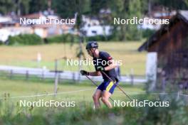 10.09.2024, Lenzerheide, Switzerland (SUI): Bogdan Tsymbal (UKR) - Biathlon summer training, Lenzerheide (SUI). www.nordicfocus.com. © Manzoni/NordicFocus. Every downloaded picture is fee-liable.