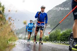 26.08.2024, Martell, Italy (ITA): Didier Bionaz (ITA) - Biathlon summer training, Martell (ITA). www.nordicfocus.com. © Vanzetta/NordicFocus. Every downloaded picture is fee-liable.