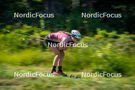 31.07.2024, Lavaze, Italy (ITA): Tamara Steiner (AUT) - Biathlon summer training, Lavaze (ITA). www.nordicfocus.com. © Barbieri/NordicFocus. Every downloaded picture is fee-liable.