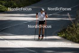 27.08.2024, Martell, Italy (ITA): Wierer Dorothea (ITA) - Biathlon summer training, Martell (ITA). www.nordicfocus.com. © Vanzetta/NordicFocus. Every downloaded picture is fee-liable.