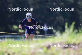 18.07.2024, Lenzerheide, Switzerland (SUI): Campbell Wright (NZL) - Biathlon summer training, Lenzerheide (SUI). www.nordicfocus.com. © Manzoni/NordicFocus. Every downloaded picture is fee-liable.