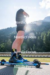 28.08.2024, Bessans, France (FRA): Sophie Chauveau (FRA) - Biathlon summer training, Bessans (FRA). www.nordicfocus.com. © Authamayou/NordicFocus. Every downloaded picture is fee-liable.