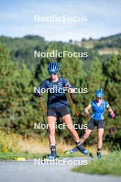 05.09.2024, Font-Romeu, France (FRA): Sara Andersson (SWE) - Biathlon summer training, Font-Romeu (FRA). www.nordicfocus.com. © Authamayou/NordicFocus. Every downloaded picture is fee-liable.