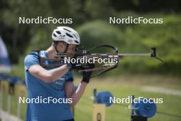 18.06.2024, Correncon-en-Vercors, France (FRA): Emilien Jacquelin (FRA) - Biathlon summer training, Correncon-en-Vercors (FRA). www.nordicfocus.com. © Joly/NordicFocus. Every downloaded picture is fee-liable.