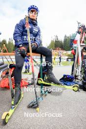 15.09.2024, Lenzerheide, Switzerland (SUI): Oscar Lombardot (FRA) - Sommer Nordic Event 2024, Sommer Biathlon Cup, Lenzerheide (SUI). www.nordicfocus.com. © Manzoni/NordicFocus. Every downloaded picture is fee-liable.