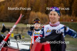 07.11.2024, Bessans, France (FRA): Fany Bertrand (FRA) - Biathlon summer training, Bessans (FRA). www.nordicfocus.com. © Authamayou/NordicFocus. Every downloaded picture is fee-liable.