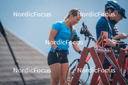 06.06.2024, Lavaze, Italy (ITA): Anna Magnusson (SWE) - Biathlon summer training, Lavaze (ITA). www.nordicfocus.com. © Barbieri/NordicFocus. Every downloaded picture is fee-liable.