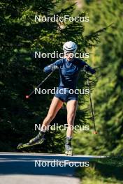 29.09.2024, Lavaze, Italy (ITA): Hannah Auchentaller (ITA) - Biathlon summer training, Lavaze (ITA). www.nordicfocus.com. © Barbieri/NordicFocus. Every downloaded picture is fee-liable.