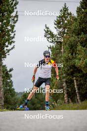 20.09.2024, Font-Romeu, France (FRA): Marek Mackels (BEL) - Biathlon summer training, Font-Romeu (FRA). www.nordicfocus.com. © Authamayou/NordicFocus. Every downloaded picture is fee-liable.