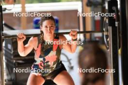 15.07.2024, Lenzerheide, Switzerland (SUI): Deedra Irwin (USA) - Biathlon summer training, Lenzerheide (SUI). www.nordicfocus.com. © Manzoni/NordicFocus. Every downloaded picture is fee-liable.