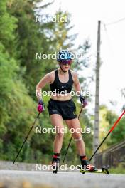 02.09.2024, Font-Romeu, France (FRA): Anna Karin Heijdenberg (SWE) - Biathlon summer training, Font-Romeu (FRA). www.nordicfocus.com. © Authamayou/NordicFocus. Every downloaded picture is fee-liable.