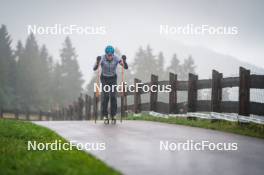 27.09.2024, Lavaze, Italy (ITA): Lukas Hofer (ITA) - Biathlon summer training, Lavaze (ITA). www.nordicfocus.com. © Barbieri/NordicFocus. Every downloaded picture is fee-liable.