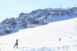 14.10.2024, Ramsau am Dachstein, Austria (AUT): Julia Simon (FRA) - Biathlon summer training, Dachsteinglacier, Ramsau am Dachstein (AUT). www.nordicfocus.com. © Manzoni/NordicFocus. Every downloaded picture is fee-liable.