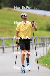 05.09.2024, Lenzerheide, Switzerland (SUI): Anton Dudchenko (UKR) - Biathlon summer training, Lenzerheide (SUI). www.nordicfocus.com. © Manzoni/NordicFocus. Every downloaded picture is fee-liable.