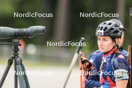 05.09.2024, Lenzerheide, Switzerland (SUI): Marthe Krakstad Johansen (NOR) - Biathlon summer training, Lenzerheide (SUI). www.nordicfocus.com. © Manzoni/NordicFocus. Every downloaded picture is fee-liable.