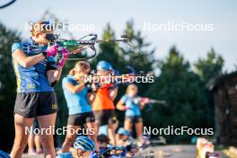 02.09.2024, Font-Romeu, France (FRA): Elvira Oeberg (SWE) - Biathlon summer training, Font-Romeu (FRA). www.nordicfocus.com. © Authamayou/NordicFocus. Every downloaded picture is fee-liable.