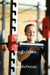 12.06.2024, Premanon, France (FRA): Oceane Michelon (FRA) - Biathlon summer training, Premanon (FRA). www.nordicfocus.com. © Manzoni/NordicFocus. Every downloaded picture is fee-liable.