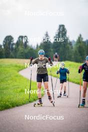 15.06.2024, Lavaze, Italy (ITA): Ella Hallvarsson (SWE) - Biathlon summer training, Lavaze (ITA). www.nordicfocus.com. © Barbieri/NordicFocus. Every downloaded picture is fee-liable.