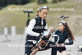 19.05.2024, Forni Avoltri, Italy (ITA): Hannah Auchentaller (ITA) - Biathlon summer training, Forni Avoltri (ITA). www.nordicfocus.com. © Del Fabbro/NordicFocus. Every downloaded picture is fee-liable.