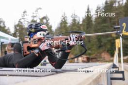 13.10.2024, Ramsau am Dachstein, Austria (AUT): Lisa Theresa Hauser (AUT) - Biathlon summer training, Ramsau am Dachstein (AUT). www.nordicfocus.com. © Manzoni/NordicFocus. Every downloaded picture is fee-liable.