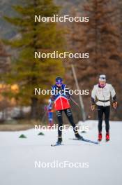 07.11.2024, Bessans, France (FRA): Anaelle Bondoux (FRA) - Biathlon summer training, Bessans (FRA). www.nordicfocus.com. © Authamayou/NordicFocus. Every downloaded picture is fee-liable.