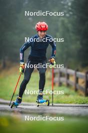 27.09.2024, Lavaze, Italy (ITA): Lisa Vittozzi (ITA) - Biathlon summer training, Lavaze (ITA). www.nordicfocus.com. © Barbieri/NordicFocus. Every downloaded picture is fee-liable.