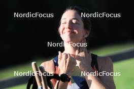 15.07.2024, Lenzerheide, Switzerland (SUI): Deedra Irwin (USA) - Biathlon summer training, Lenzerheide (SUI). www.nordicfocus.com. © Manzoni/NordicFocus. Every downloaded picture is fee-liable.