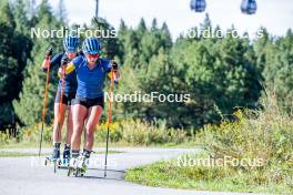 05.09.2024, Font-Romeu, France (FRA): Anna Magnusson (SWE) - Biathlon summer training, Font-Romeu (FRA). www.nordicfocus.com. © Authamayou/NordicFocus. Every downloaded picture is fee-liable.