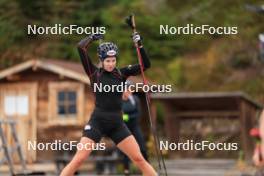 13.10.2024, Ramsau am Dachstein, Austria (AUT): Lisa Theresa Hauser (AUT) - Biathlon summer training, Ramsau am Dachstein (AUT). www.nordicfocus.com. © Manzoni/NordicFocus. Every downloaded picture is fee-liable.